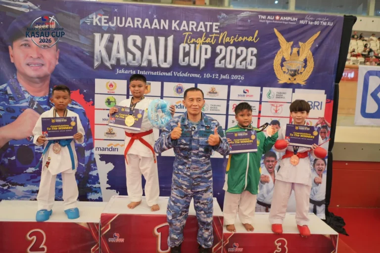 Mikael Aheus Ndraha Sabet Juara 3 di KASAU CUP 2026